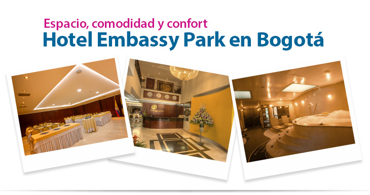 Espacio, comodidad y confort Hotel Embassy Park en Bogot