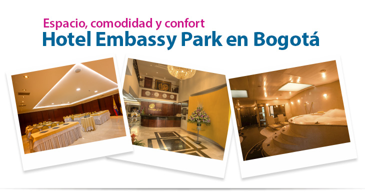 Espacio, comodidad y confort Hotel Embassy Park en Bogot�