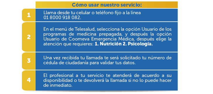 Cómo usar nuestro servicio: Cómo usar nuestro servicio:
