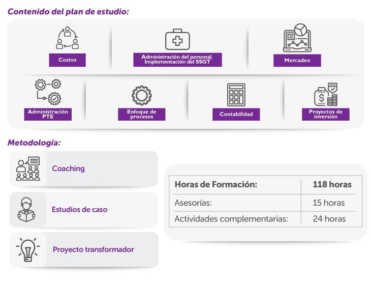 Contenido del plan de estudio: